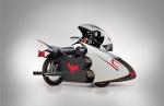 Chevrolet Batmobile Recreation and Original 1966 Yamaha Batcycle 1966 года